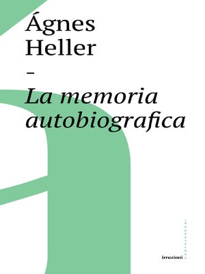 cover image of La memoria autobiografica